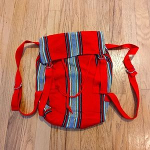 Small Red Backpack